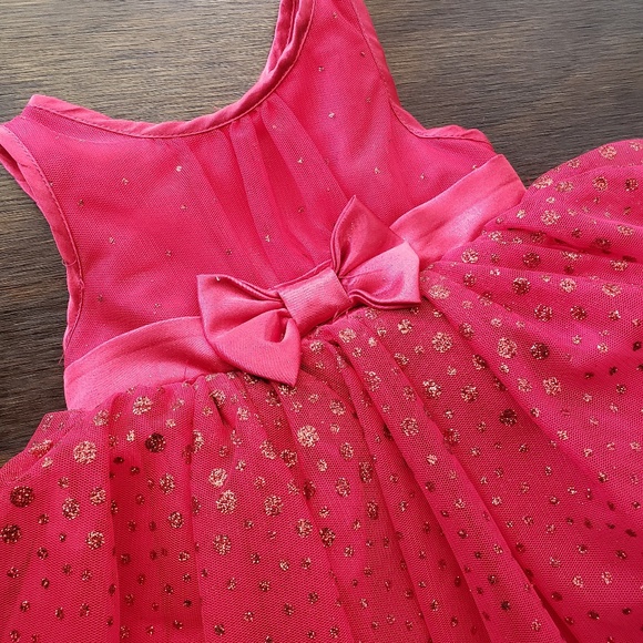 12M Girls Red Dress - Picture 3 of 6